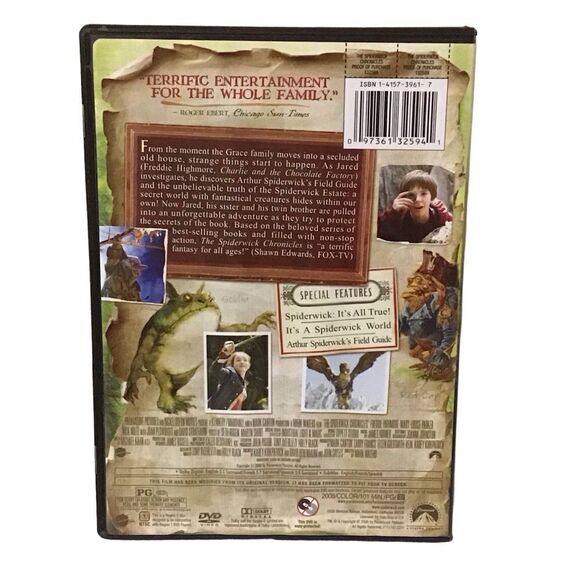 The Spiderwick Chronicles DVD - 5/$20 - Picture 2 of 3